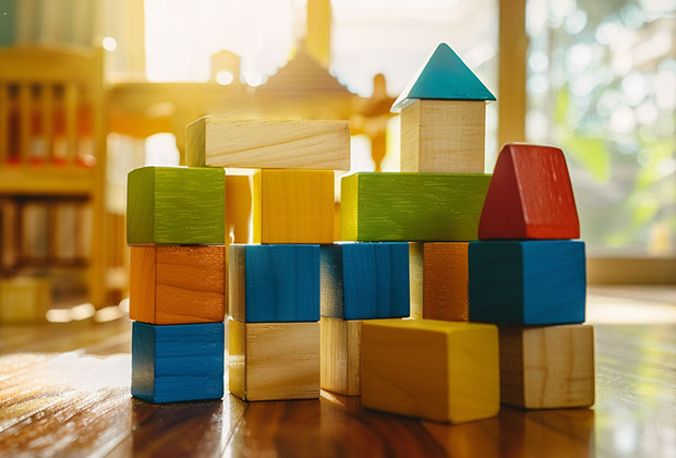 Wooden Building Blocks